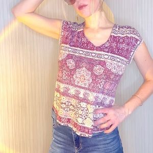 Women’s purple Lucky Brand shirt size S